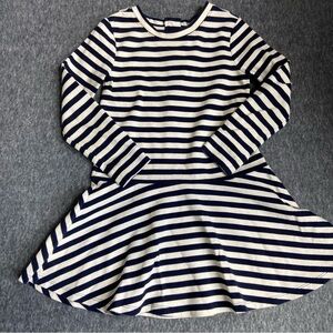 GAP Kid's girl's Striped Navy and White Kids Dress